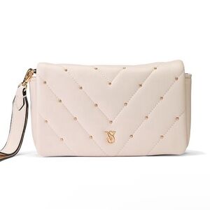Victoria secret  Cream Quilted Women's Bag